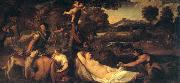 TIZIANO Vecellio Jupiter and Anthiope china oil painting artist